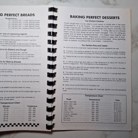 First Baptist Church Raleigh North Carolina Pastor Haskell 1994 Cook Book Recipe - Picture 8 of 10